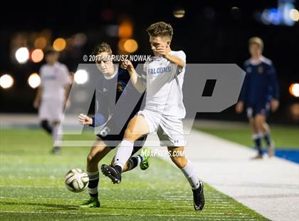 Thumbnail 3 in Clarkston @ Rochester (MHSAA District I Final) photogallery.