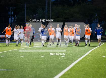 Thumbnail 1 in Clarkston @ Rochester (MHSAA District I Final) photogallery.