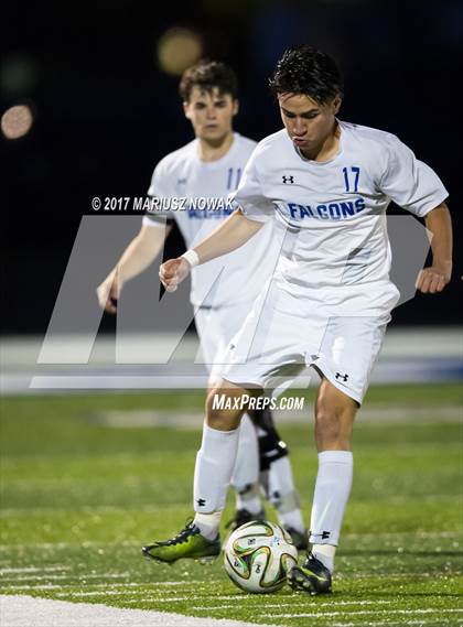 Thumbnail 2 in Clarkston @ Rochester (MHSAA District I Final) photogallery.
