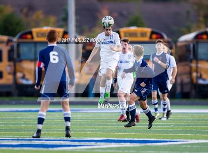 Thumbnail 2 in Clarkston @ Rochester (MHSAA District I Final) photogallery.