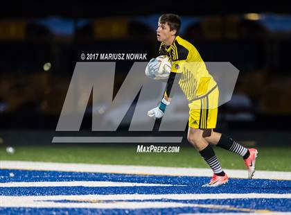 Thumbnail 3 in Clarkston @ Rochester (MHSAA District I Final) photogallery.