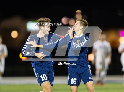 Thumbnail 2 in Clarkston @ Rochester (MHSAA District I Final) photogallery.
