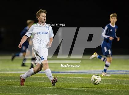 Thumbnail 2 in Clarkston @ Rochester (MHSAA District I Final) photogallery.
