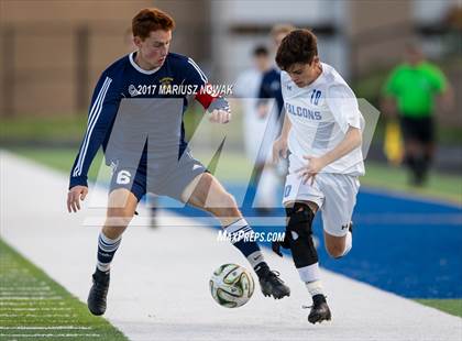 Thumbnail 2 in Clarkston @ Rochester (MHSAA District I Final) photogallery.