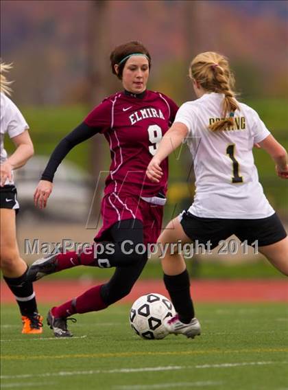 Thumbnail 2 in Elmira @ Corning (Section 4 Class AA Semifinal) photogallery.