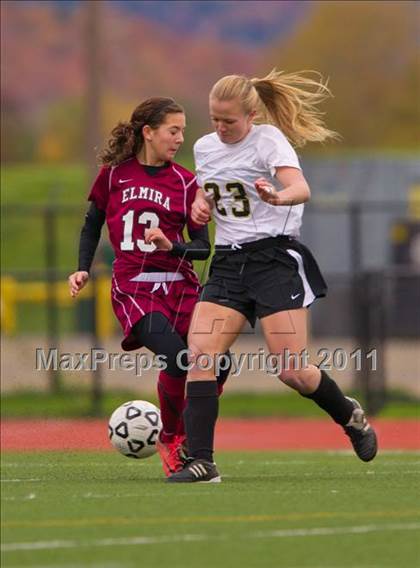 Thumbnail 2 in Elmira @ Corning (Section 4 Class AA Semifinal) photogallery.
