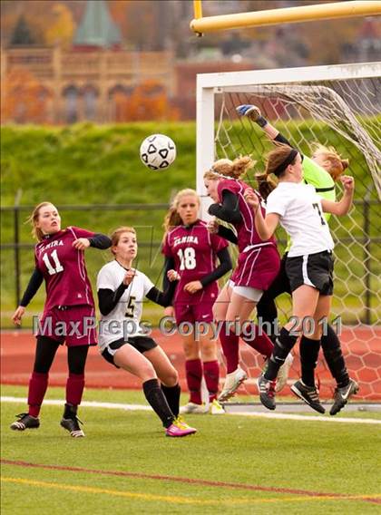 Thumbnail 2 in Elmira @ Corning (Section 4 Class AA Semifinal) photogallery.