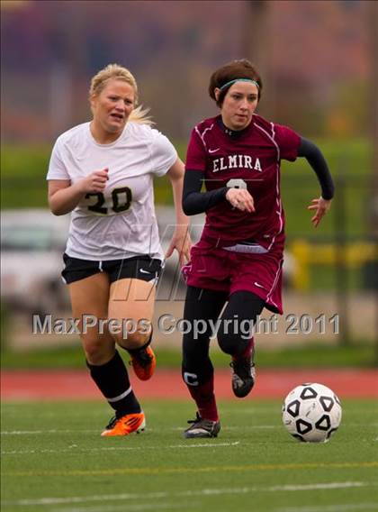Thumbnail 3 in Elmira @ Corning (Section 4 Class AA Semifinal) photogallery.