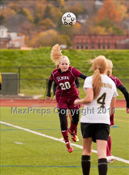 Thumbnail 2 in Elmira @ Corning (Section 4 Class AA Semifinal) photogallery.