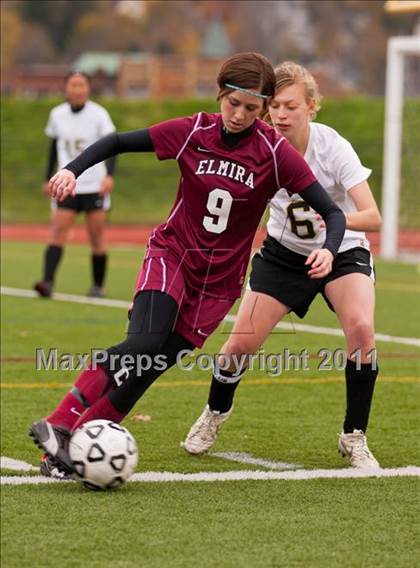 Thumbnail 2 in Elmira @ Corning (Section 4 Class AA Semifinal) photogallery.