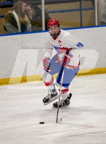 Thumbnail 2 in Trinity vs Salem (NHIAA D1 Semifinal) photogallery.