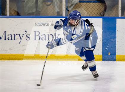 Thumbnail 3 in Trinity vs Salem (NHIAA D1 Semifinal) photogallery.