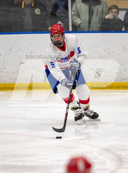 Thumbnail 3 in Trinity vs Salem (NHIAA D1 Semifinal) photogallery.