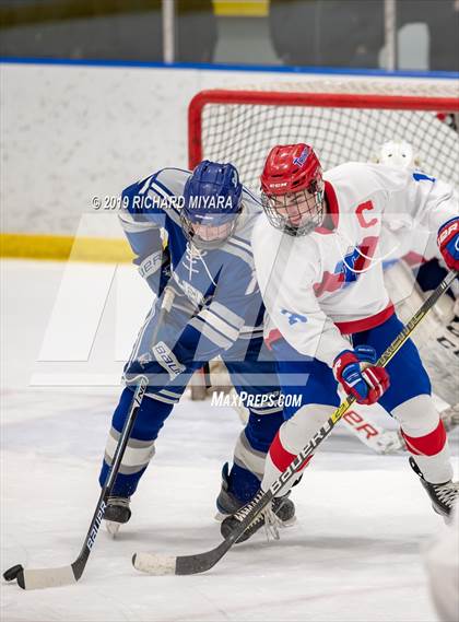 Thumbnail 2 in Trinity vs Salem (NHIAA D1 Semifinal) photogallery.