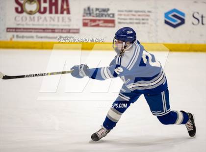 Thumbnail 2 in Trinity vs Salem (NHIAA D1 Semifinal) photogallery.