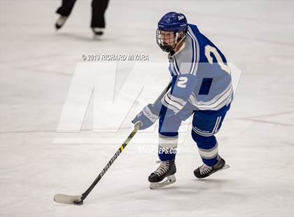 Thumbnail 1 in Trinity vs Salem (NHIAA D1 Semifinal) photogallery.