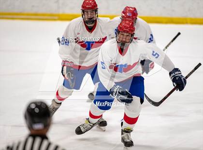 Thumbnail 1 in Trinity vs Salem (NHIAA D1 Semifinal) photogallery.