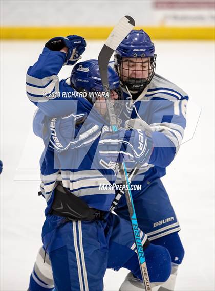 Thumbnail 3 in Trinity vs Salem (NHIAA D1 Semifinal) photogallery.