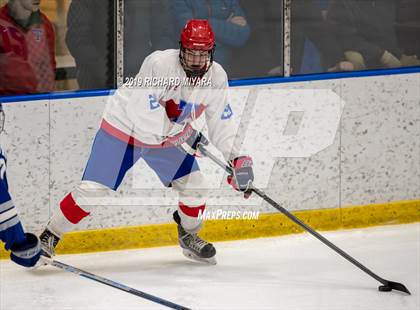 Thumbnail 3 in Trinity vs Salem (NHIAA D1 Semifinal) photogallery.