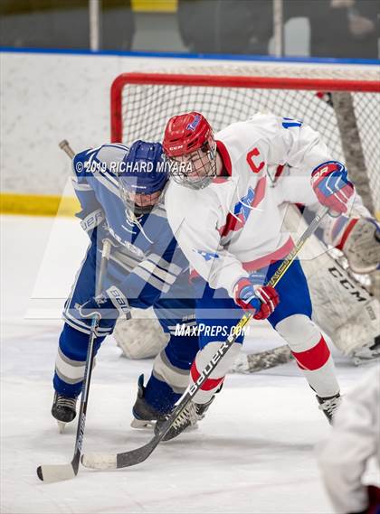 Thumbnail 1 in Trinity vs Salem (NHIAA D1 Semifinal) photogallery.