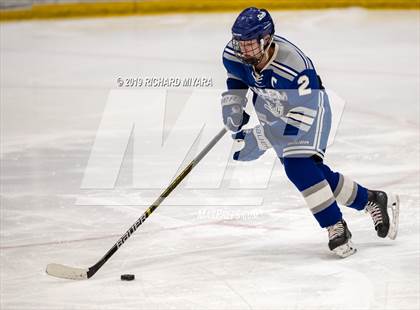 Thumbnail 1 in Trinity vs Salem (NHIAA D1 Semifinal) photogallery.