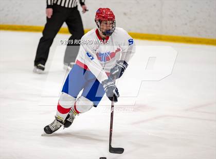 Thumbnail 2 in Trinity vs Salem (NHIAA D1 Semifinal) photogallery.