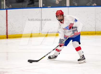 Thumbnail 3 in Trinity vs Salem (NHIAA D1 Semifinal) photogallery.