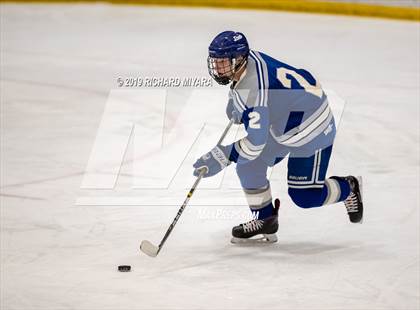 Thumbnail 2 in Trinity vs Salem (NHIAA D1 Semifinal) photogallery.