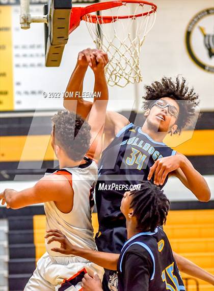 Thumbnail 1 in Grandview vs Shawnee Mission Northwest  (Mid-Season Tournament) photogallery.