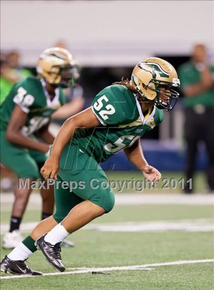 Thumbnail 1 in DeSoto vs. Douglass (Kirk Herbstreit National Kickoff Classic) photogallery.