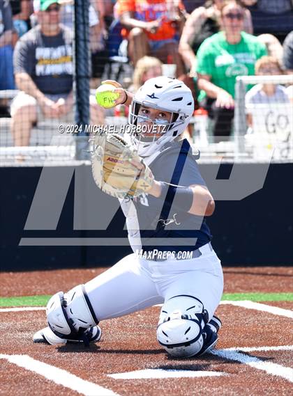 Thumbnail 1 in Forney vs. Walnut Grove (UIL 5A Softball Regional Semi-Final) photogallery.