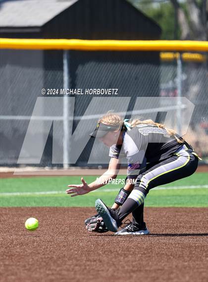 Thumbnail 3 in Forney vs. Walnut Grove (UIL 5A Softball Regional Semi-Final) photogallery.