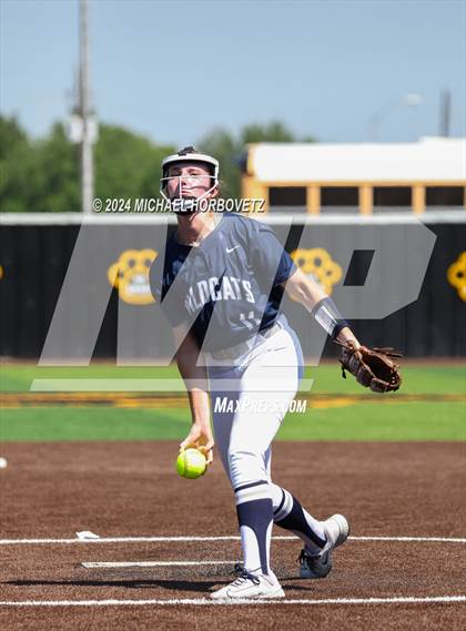 Thumbnail 3 in Forney vs. Walnut Grove (UIL 5A Softball Regional Semi-Final) photogallery.