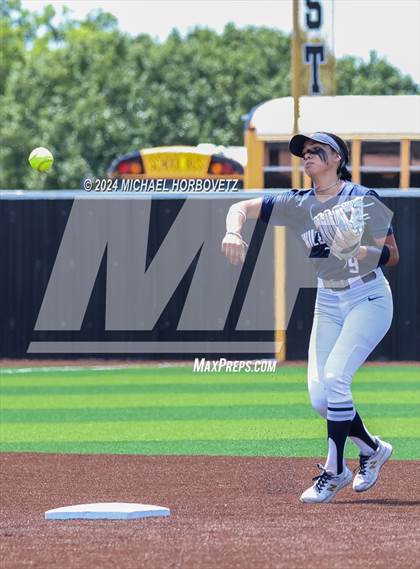 Thumbnail 2 in Forney vs. Walnut Grove (UIL 5A Softball Regional Semi-Final) photogallery.