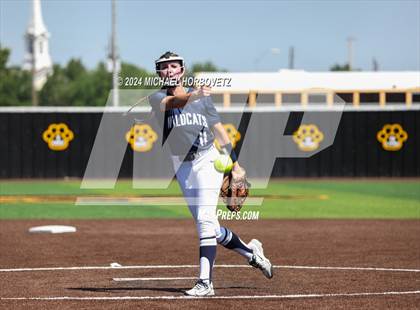 Thumbnail 2 in Forney vs. Walnut Grove (UIL 5A Softball Regional Semi-Final) photogallery.