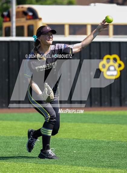 Thumbnail 2 in Forney vs. Walnut Grove (UIL 5A Softball Regional Semi-Final) photogallery.