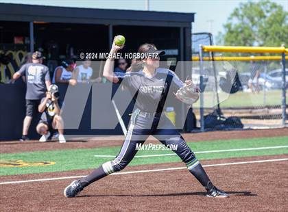 Thumbnail 1 in Forney vs. Walnut Grove (UIL 5A Softball Regional Semi-Final) photogallery.