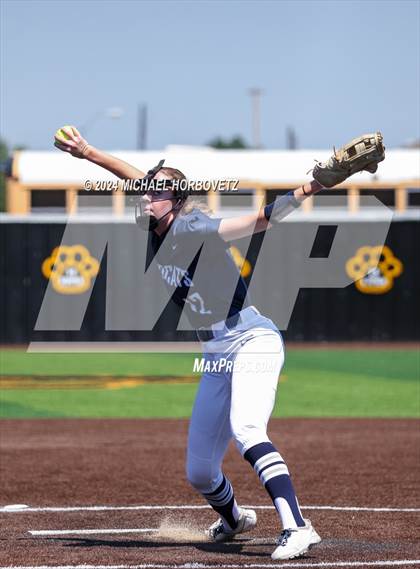 Thumbnail 3 in Forney vs. Walnut Grove (UIL 5A Softball Regional Semi-Final) photogallery.