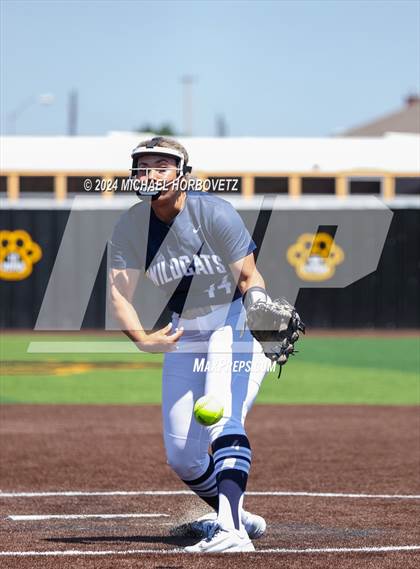 Thumbnail 1 in Forney vs. Walnut Grove (UIL 5A Softball Regional Semi-Final) photogallery.