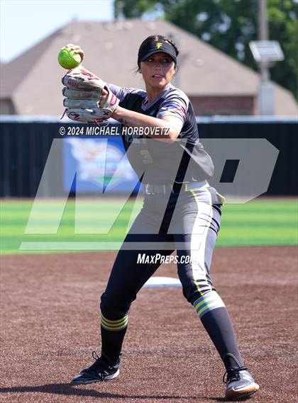 Thumbnail 2 in Forney vs. Walnut Grove (UIL 5A Softball Regional Semi-Final) photogallery.