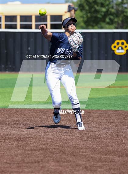 Thumbnail 2 in Forney vs. Walnut Grove (UIL 5A Softball Regional Semi-Final) photogallery.