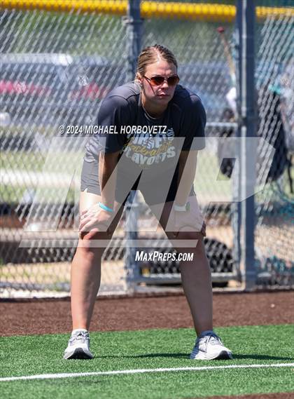 Thumbnail 2 in Forney vs. Walnut Grove (UIL 5A Softball Regional Semi-Final) photogallery.