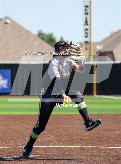 Thumbnail 3 in Forney vs. Walnut Grove (UIL 5A Softball Regional Semi-Final) photogallery.
