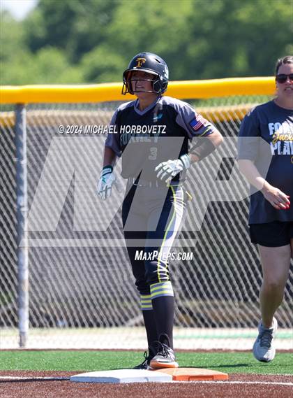 Thumbnail 3 in Forney vs. Walnut Grove (UIL 5A Softball Regional Semi-Final) photogallery.