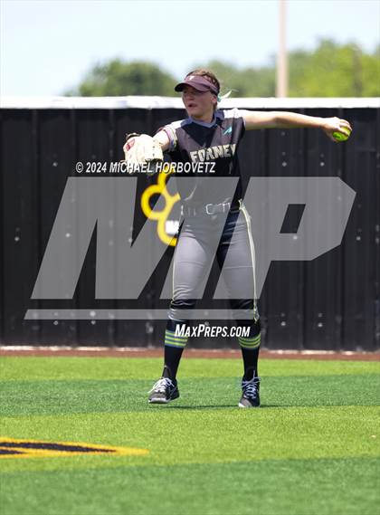 Thumbnail 3 in Forney vs. Walnut Grove (UIL 5A Softball Regional Semi-Final) photogallery.