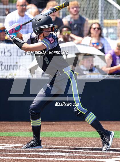 Thumbnail 3 in Forney vs. Walnut Grove (UIL 5A Softball Regional Semi-Final) photogallery.
