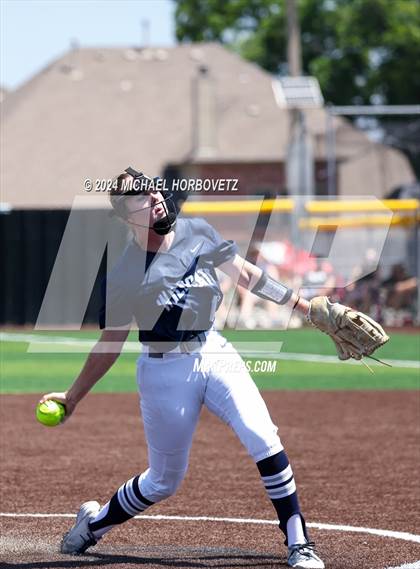 Thumbnail 2 in Forney vs. Walnut Grove (UIL 5A Softball Regional Semi-Final) photogallery.