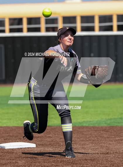 Thumbnail 2 in Forney vs. Walnut Grove (UIL 5A Softball Regional Semi-Final) photogallery.