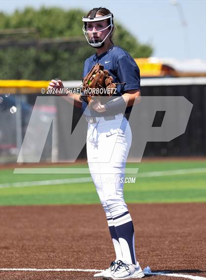 Thumbnail 3 in Forney vs. Walnut Grove (UIL 5A Softball Regional Semi-Final) photogallery.