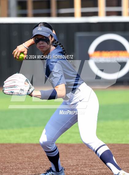 Thumbnail 2 in Forney vs. Walnut Grove (UIL 5A Softball Regional Semi-Final) photogallery.